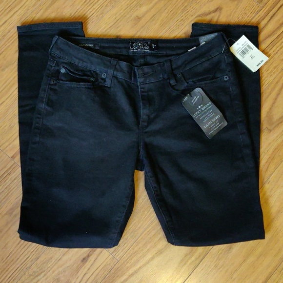 Lucky Brand Denim - NWT Lucky Lolita black distressed skinny ankle